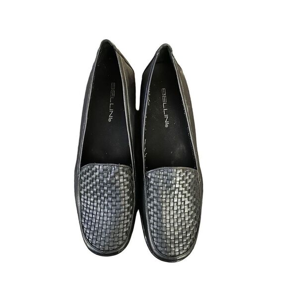 Bellini “Belinda” BNWOT Black Woven Loafers - Picture 1 of 7